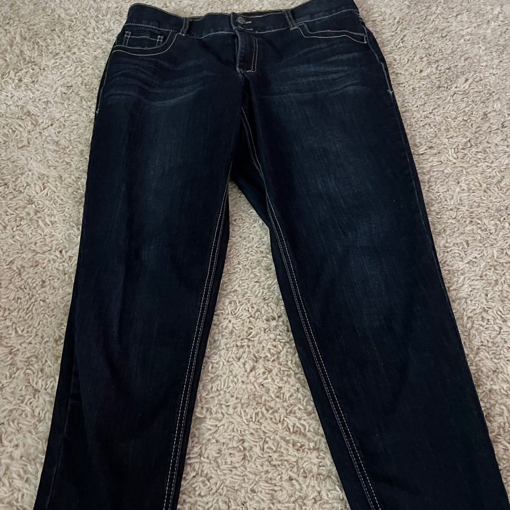 Layne Bryant skinny jeans (tighter tummy technology brand) 14 Regular